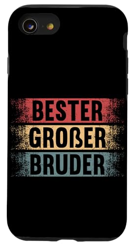 Bester Großer Bruder Geschwister Lustig Spruch Hülle für iPhone SE (2020) / 7 / 8 von Geschwister Liebevoller Bruder Witzige Sprüche