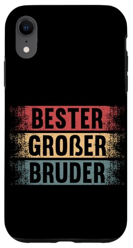 Bester Großer Bruder Geschwister Lustig Spruch Hülle für iPhone XR Bester Großer Bruder Geschwister Lustig Spruch Hülle für iPhone XR von Geschwister Liebevoller Bruder Witzige Sprüche