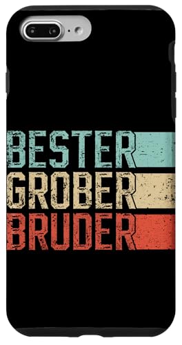 Bester Großer Bruder Retro Geschwister Bruder Lustig Spruch Hülle für iPhone 7 Plus/8 Plus Bester Großer Bruder Retro Geschwister Bruder Lustig Spruch Hülle für iPhone 7 Plus/8 Plus von Geschwister Liebevoller Bruder Witzige Sprüche
