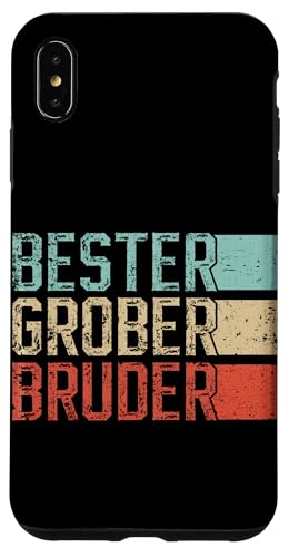 Bester Großer Bruder Retro Geschwister Bruder Lustig Spruch Hülle für iPhone XS Max Bester Großer Bruder Retro Geschwister Bruder Lustig Spruch Hülle für iPhone XS Max von Geschwister Liebevoller Bruder Witzige Sprüche
