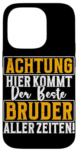 Hier Kommt Der Beste Bruder Aller Zeiten Geschwister Lustig Hülle für iPhone 14 Pro Hier Kommt Der Beste Bruder Aller Zeiten Geschwister Lustig Hülle für iPhone 14 Pro von Geschwister Liebevoller Bruder Witzige Sprüche