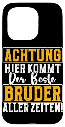 Hier Kommt Der Beste Bruder Aller Zeiten Geschwister Lustig Hülle für iPhone 15 Pro Hier Kommt Der Beste Bruder Aller Zeiten Geschwister Lustig Hülle für iPhone 15 Pro von Geschwister Liebevoller Bruder Witzige Sprüche