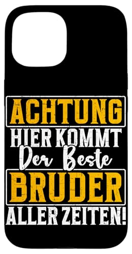 Hier Kommt Der Beste Bruder Aller Zeiten Geschwister Lustig Hülle für iPhone 15 Hier Kommt Der Beste Bruder Aller Zeiten Geschwister Lustig Hülle für iPhone 15 von Geschwister Liebevoller Bruder Witzige Sprüche