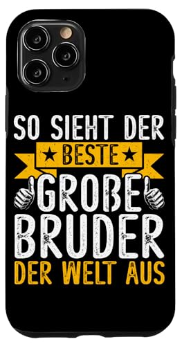 So Sieht Der Beste Große Bruder Der Welt Aus Geschwister Hülle für iPhone 11 Pro So Sieht Der Beste Große Bruder Der Welt Aus Geschwister Hülle für iPhone 11 Pro von Geschwister Liebevoller Bruder Witzige Sprüche