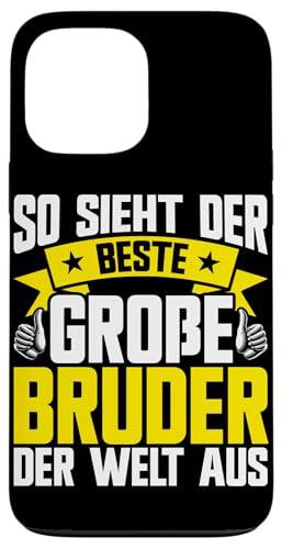 So Sieht Der Beste Große Bruder Der Welt Aus Geschwister Hülle für iPhone 13 Pro Max So Sieht Der Beste Große Bruder Der Welt Aus Geschwister Hülle für iPhone 13 Pro Max von Geschwister Liebevoller Bruder Witzige Sprüche
