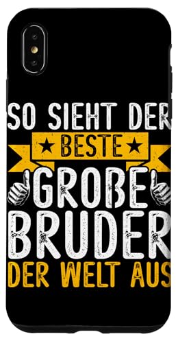 So Sieht Der Beste Große Bruder Der Welt Aus Geschwister Hülle für iPhone XS Max So Sieht Der Beste Große Bruder Der Welt Aus Geschwister Hülle für iPhone XS Max von Geschwister Liebevoller Bruder Witzige Sprüche