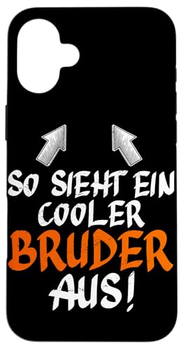So Sieht Ein Cooler Bruder Aus Geschwister Lustig Spruch Hülle für iPhone 16 Plus So Sieht Ein Cooler Bruder Aus Geschwister Lustig Spruch Hülle für iPhone 16 Plus von Geschwister Liebevoller Bruder Witzige Sprüche