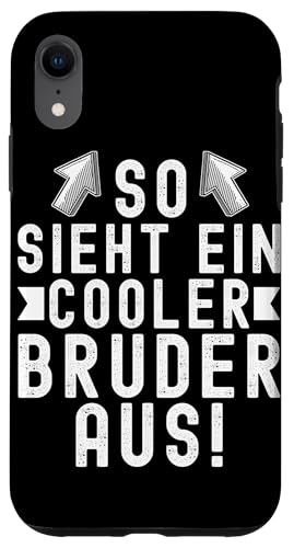 So Sieht Ein Cooler Bruder Aus Geschwister Lustig Spruch Hülle für iPhone XR So Sieht Ein Cooler Bruder Aus Geschwister Lustig Spruch Hülle für iPhone XR von Geschwister Liebevoller Bruder Witzige Sprüche