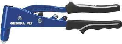 GESIPA Blindniet-Handzange L.260mm Arbeitsbereich 2,4-5mm NTX ohne Feder Gesipa (7050011) von Gesipa