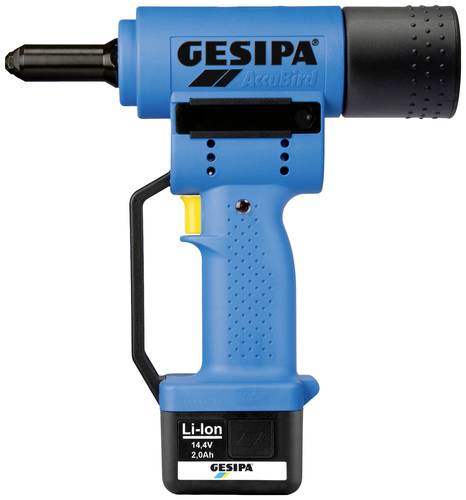 Gesipa AccuBird 1434898 Akku-Blindnietpistole 14.4V 2Ah Li-Ion inkl. Akku, inkl. Ladegerät, inkl. K von Gesipa