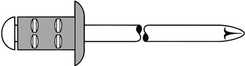 Gesipa Blindniet PolyGrip® Nietschaft dxl 4,0x17,0mm Alu/Stahl 50 St. 1433849 von Gesipa
