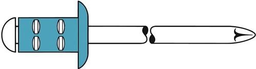 Gesipa Blindniet PolyGrip® Nietschaft dxl 4,8x10mm VA 50 St. 1464829 von Gesipa