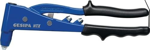 Gesipa Handblindnietsetzgerät NTX L.260mm Arbeitsber.2,4-5mm o.Öffnungsf. Gesipa Handblindnietsetzgerät NTX L.260mm Arbeitsber.2,4-5mm o.Öffnungsf. von Gesipa
