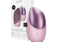 Geske 6in1 sonic thermal Gesichtsbürste mit Anwendung (rosa) von Geske