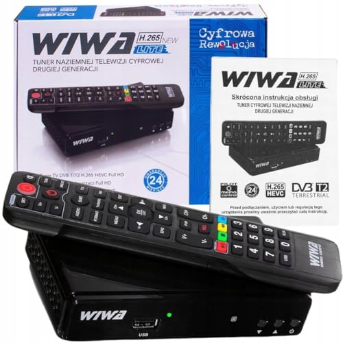 WIWA Tuner DVB-T/T2 H.265 LITE WIWA Tuner DVB-T/T2 H.265 LITE von GetFort