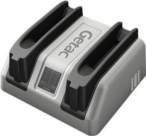 Getac 2-Fach Akku-Ladegerät, UK 2-Fach Akku-Ladegerät, inkl. Netzteil und Netzkabel (UK), passend für: S510 (GCMCKP) von Getac