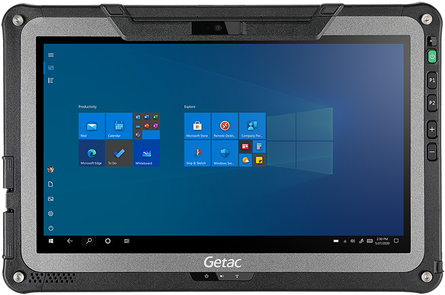 Getac F110 G6 - Robust - Tablet - Core i5 1135G7 - Win 10 Pro 64-Bit - 8 GB RAM - 256 GB SSD NVMe - 29.5 cm (11.6) IPS Touchscreen 1920 x 1080 (Full HD) - Iris Xe Graphics - Wi-Fi 6, Bluetooth - 4G - Grau, Schwarz von Getac