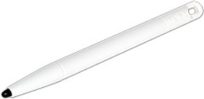 Getac Touchstift mit Halteseil Getac RX10H kapazitiver Touchstift mit Halteseil, weiß (GMPSXD) von Getac