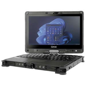 Getac V110 G4, 29,5cm (11,6), QWERTZ (DE), GPS, Chip, USB, RS232, BT, Ethernet, WLAN, 4G, SSD, Win. 10 Pro Notebook, Fully Rugged, Versorgungssektor, industrielle Fertigung, Transport & Logistik, Öl & Gas, Außendienst, Bildschirmdiagonale: 29,5cm (11,6), Touch, Touchscreen, kapazitiv, Auflösung, 1366x768 Pixel, Divers (Eigenschaften/Merkmale), Tastenfeld (QWERTZ (DE), beleuchtet, gummiert), GPS, Chipkartenleser, Touchpad, Webcam, Pass Through, Helligkeit: Helligkeit 800cd, Schnittstellen, USB (3.0, 3x), RS232, Bluetooth, Ethernet (10/100/1000Mbit), WLAN (802.11ac), Audio, HDMI, ExpressCard 54, 4G, Prozessor (Intel Core i5, 2,5GHz), Arbeitsspeicher, RAM: 8GB, SSD: 128GB, OS/Emulation, Win, 10 Professional, Zubehör, inkl.: Netzteil, Netzkabel (EU, UK), Akku, 2100mAh, 2x, Handgriff, Schutzklasse, IP65, MIL-STD 461, MIL-STD 810G (VG21ZCK4BPBX) von Getac