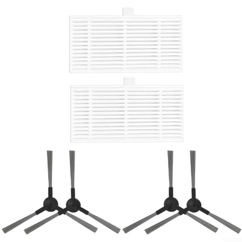 Premium Seitenbürsten Filter Set für BR150 Saugroboter (A) von Getdoublerich