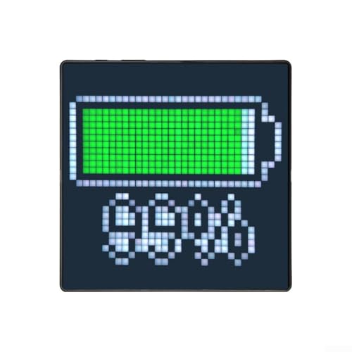 Programmierbares Pixel-Kunst-LED-Display, LED-Pixel-Bildschirm, DIY-Tisch-Bilderrahmen, Wandbehang, digitaler Bilderrahmen für jeden Raum oder Gaming-Setup für Heimdekor. (32 x 32 Pixel) von Getdoublerich