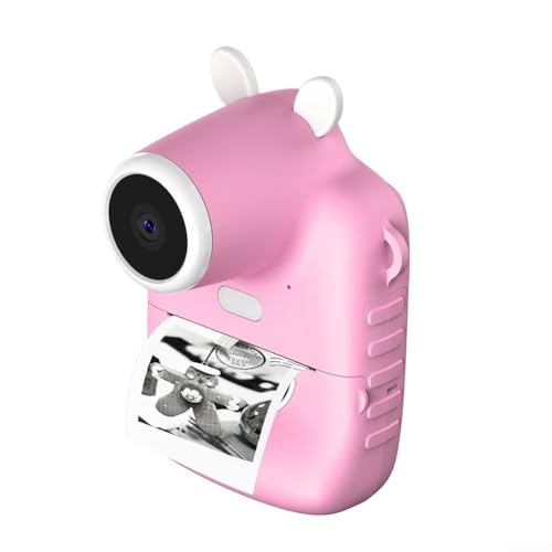 Sofortbildkamera für Kinder, rosa Digitalkamera für Kinder, mit ohne Tintendruckpapier, Datenkabel, tragbarer Schultergurt Sofortbildkamera für Kinder, rosa Digitalkamera für Kinder, mit ohne Tintendruckpapier, Datenkabel, tragbarer Schultergurt von Getdoublerich