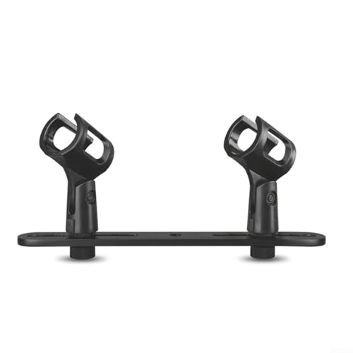 Verstellbarer Mikrofon-Clip-Halter für TBar-Halterung, perfekt für Live-Auftritte und Podcasting (2 Clips) von Getdoublerich