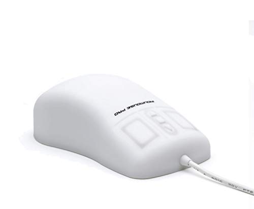 GETT InduMouse Pro USB Silikonmaus IP68 wasserdicht desinfizierbar auf transparenten Flaechen benutzbar Weiss USB GETT InduMouse Pro USB Silikonmaus IP68 wasserdicht desinfizierbar auf transparenten Flaechen benutzbar Weiss USB von Gett Gerätetechnik