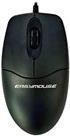 GCQ EasyMouse - Maus - ergonomisch - rechts- und linkshändig - optisch - 2 Tasten - kabelgebunden - USB - Schwarz GCQ EasyMouse - Maus - ergonomisch - rechts- und linkshändig - optisch - 2 Tasten - kabelgebunden - USB - Schwarz von Gett