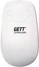 GCQ - Maus - rechts- und linkshändig - optisch - 5 Tasten - kabellos - 2.4 GHz - kabelloser Empfänger (USB) - weiß von Gett
