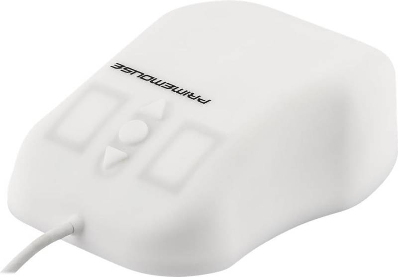 GETT TKH-MOUSE-GCQ-PR-IP68-WHITE-USB - Maus - ergonomisch - rechts- und linkshändig - optisch - 5 Tasten - kabelgebunden - USB - weiß (KH29213) von Gett
