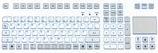 GETT TKS-105c-TOUCH-FP-4HE - Tastatur - mit Touchpad - rack-montierbar - USB - Deutsch GETT TKS-105c-TOUCH-FP-4HE - Tastatur - mit Touchpad - rack-montierbar - USB - Deutsch von Gett
