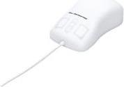 Gett Indumouse Pro TKH-MOUSE-PRO-IP68-WHITE-USB - Maus - ergonomisch - rechts- und linkshändig - Infrarot - 5 Tasten - kabelgebunden - USB - weiß von Gett