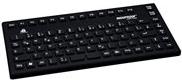 InduProof Smart Compact BLACK USB DE Silikon IP68 Tastatur desinfizierbar - Tastatur - 86 Tasten (KG24204) von Gett
