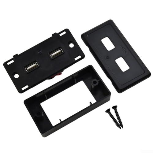 Effiziente Kfz-Ladebuchse mit zwei USB-Ausgängen, ideal für Boote und Wohnmobile, die mit 12/24 Volt betrieben werden Effiziente Kfz-Ladebuchse mit zwei USB-Ausgängen, ideal für Boote und Wohnmobile, die mit 12/24 Volt betrieben werden von Gettimore