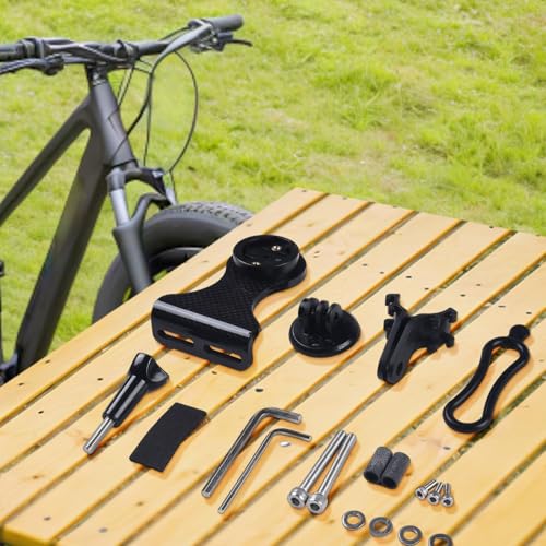 Fahrradzubehör Carbon-Halterung für Garmin/zur Reduzierung des Windwiderstands, Verbesserung der Sicherheit (für Garmin) von Gettimore