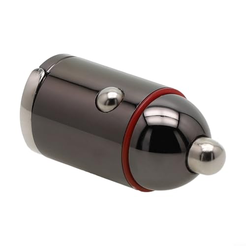LED-Anzeige, Mini-Dual-USB-Autoladegerät, 65 W, kompatibel mit DC12 V, 24 V Eingang von Gettimore