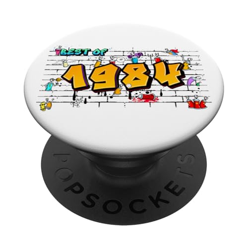 Best of 1984 Graffiti – 41 Years of Streetwise Style PopSockets Klebender PopGrip Best of 1984 Graffiti – 41 Years of Streetwise Style PopSockets Klebender PopGrip von Getting Up & Never Stopping - Graffiti Street art