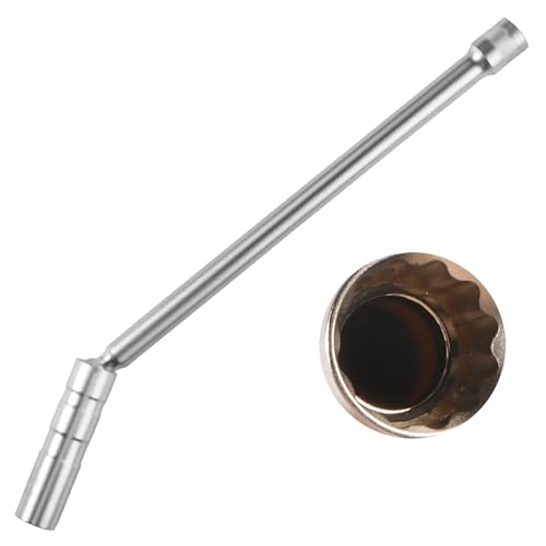Getyjoe Zündkerzenschlüssel 14mm 360° Drehbarer Dunnwandig Magnetischer Zündkerzenschlüssel Kerzenschlüssel 12-Kant mit 3/8 Zoll Auto Zündkerzen Wechsel für Auto und Motorrad Getyjoe Zündkerzenschlüssel 14mm 360° Drehbarer Dunnwandig Magnetischer Zündkerzenschlüssel Kerzenschlüssel 12-Kant mit 3/8 Zoll Auto Zündkerzen Wechsel für Auto und Motorrad von Getyjoe