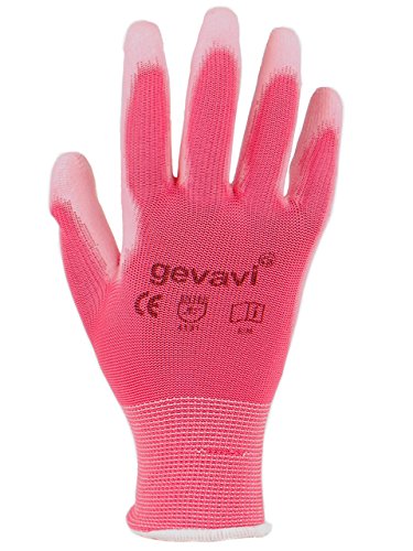 Gevavi Safety GP0107800 GP01 allround 2 Paar Handschuhe, 8, Rosa von Gevavi Safety
