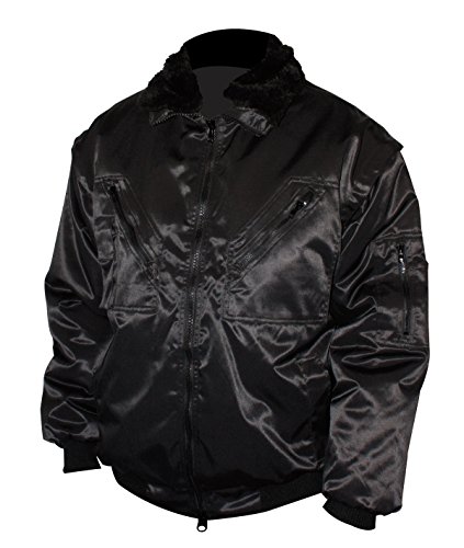 Gevavi PILO00M00 Pilotjacke, Schwarz von Gevavi