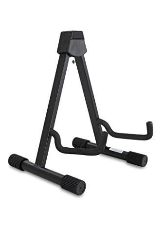 BSX 518102 A-Style Gitarrenständer (43 cm hoch, Breite verstellbar) für Akustikgitarre von GEWA