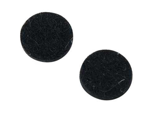 GEWA Anschlagfilz Saxophon Fingerplättchen, Farbe schwarz, Durchmesser 16 mm, Stärke 2 mm, Packung 25 Stück GEWA Anschlagfilz Saxophon Fingerplättchen, Farbe schwarz, Durchmesser 16 mm, Stärke 2 mm, Packung 25 Stück von GEWA