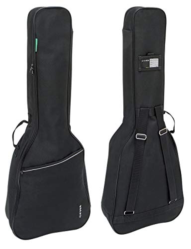 GEWA Konzertgitarre Gig Bag Basic 5mm für 3/4 - 7/8 Konzertgitarre (hochwertige Gitarrentasche aus reißfestem Cordura 600 Denier, 5 mm High-Density Schaumstoffpolsterung) 211110 von Gewa