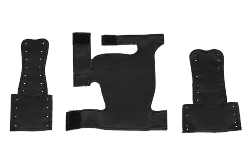 GEWA Leather Specialties Handschutz Posaune - Ledermanschetten-Set aus 3 Teilen mit Schnürverschluss - Passend für Edwards Bass von GEWA