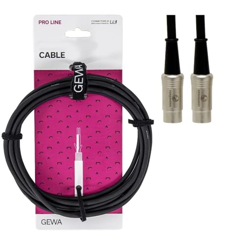 GEWA Midikabel Pro Line 3m, schwarz GEWA Midikabel Pro Line 3m, schwarz von GEWA