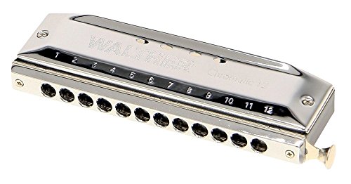 Gewa 798525 Mundharmonika Walther Chromatisch C-Dur 48 Stimmen von GEWA