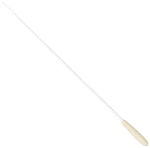 Gewa 912310 Taktstock Holzgriff Modell 6 lackiert weißbuche, 32 cm, weiß von GEWA