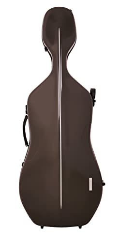 Gewa Celloetui AIR 3.9 kg braun/schwarz Made in Germany extrem bruchsicher, beste Insolationseigenschaften von Gewa