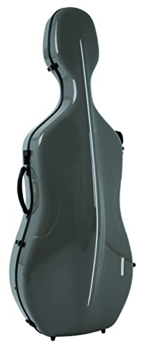 Gewa Celloetui AIR 3.9 kg grau/schwarz Made in Germany extrem bruchsicher, beste Insolationseigenschaften von Gewa